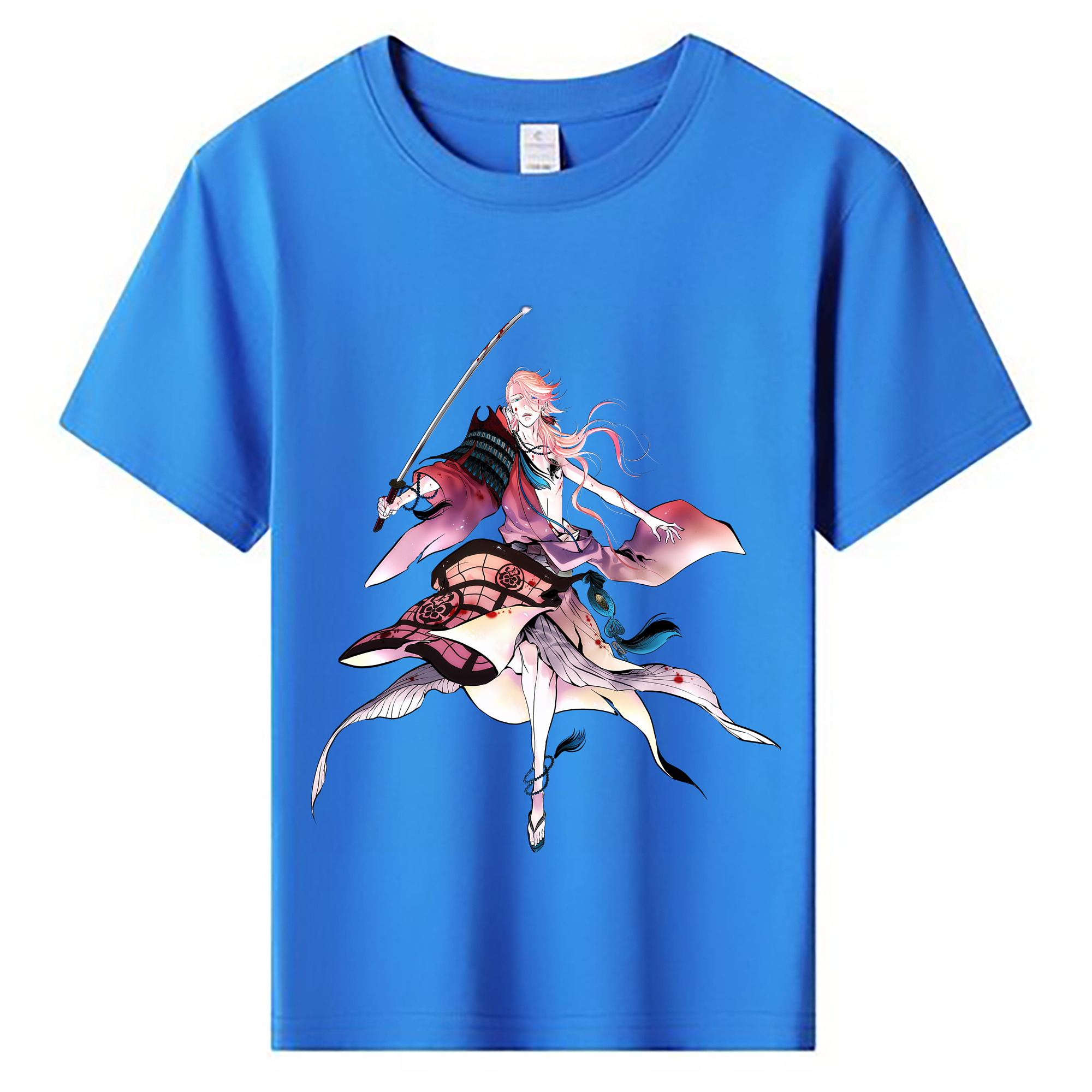 （画像用） 刀剣乱舞 Touken Ranbu 綿100％キッズTシャツ（フロントプリント）
